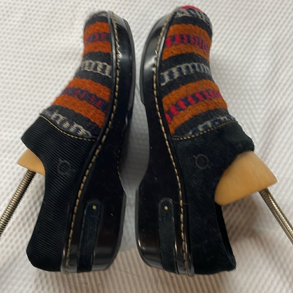 Born Bandy Southwestern Wool Clogs Size 8 - Picture 4 of 11